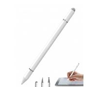 BTACGWP Pack of 1 Capacitive Touchscreen Pen with Magnetic Cap, Universal Stylus Pens for iPad & Nintendo Switch, High-Precision Input for Notes and Sketching, White