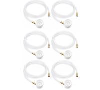 BTACGWP Spray Hose Extension 50 cm, 6 Pieces Aerosol Nozzle Extension, Precise Spray Head for Spray Cans, Precise Control for Car Cleaning & Detailing