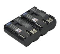 BTBAI 2x BP-511A Camera Battery for P-512 BP-514 DS6041 BP-508 BP508 BP-511 Media Storage M30 M80 EOS 5D 10D 20D 20Da 30D 40D 50D k1a