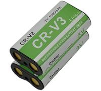 BTBAI 2x CR-V3 Battery for CRV3 CR-V3P CRV3P KCRV3 LB-01 LB01 Easyshare Easy Share CW330 C300 C310 C315 C340 C360 C433 C530 C533 C623 C643 C653 C743 C875 CD40 CD43 CD50 CX4200 CX4210 CX4230 CX4300 k1a