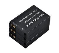 BTBAI 3x FX-DC02 Battery+Charger AC Single for Drift 72-011-00 FXDC02 CFXDC02 HD Ghost Ghost-S HD720 Camera k1a