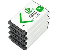 BTBAI 4x Camera Battery for DSC-RX100 DSCRX100 NP-BX1 NPBX1 Digital Video Camcorder K1a