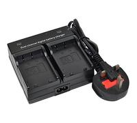 BTBAI Compatible vw-vbt190 Battery Charger AC Dual for vbt190e vbt190ek vbt190f vbt190k vbt190s vbt380 vbt380e vbt380ek vbt380k hc-v380 v380k v500 v500m v500k v500mk v510 v520 v520gk v520m v520mgk