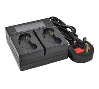 BTBAI LP-E4 Camera Battery Charger AC Wall Dual for LPE4 LP-E4N LPE4N LC-E4 EOS 1D C EOS 1D X EOS 1D 1Ds Mark IV III Digital k1a