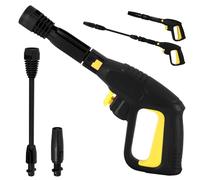 BTBHIHO Pressure Washer Spray Gun Set, Adjustable Jet Nozzle with Removable Lance, Wide Fan Angle Water Gun Compatible with Karcher K2-K7, Quick Connect High-Pressure Hose System
