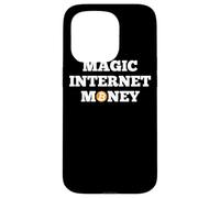 BTC Bitcoin Magic Internet Money Crypto Cryptocurrency Case for iPhone 15 Pro