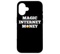 BTC Bitcoin Magic Internet Money Crypto Cryptocurrency Case for iPhone 16