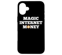 BTC Bitcoin Magic Internet Money Crypto Cryptocurrency Case for iPhone 16 Plus