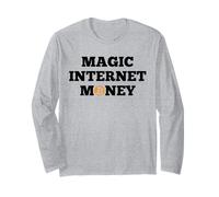 BTC Bitcoin Magic Internet Money Crypto Cryptocurrency Long Sleeve T-Shirt