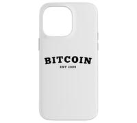 Btc Bitcoin was founded in 2009 Case for iPhone 14 Pro Max