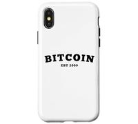Btc Bitcoin was founded in 2009 Case for iPhone X/XS