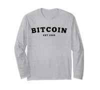 BTC Bitcoin was Founded in 2009 Long Sleeve T-Shirt