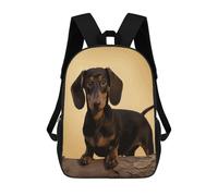BTCOWZRV A Cute Dachshund Travel Backpack Laptop Backpack 17 Inch