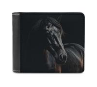 BTCOWZRV A Dark Horse Slim Wallets for Men Bifold Wallet