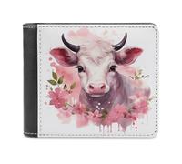 BTCOWZRV A Little Cow Slim Wallets for Men Bifold Wallet