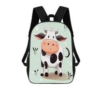 BTCOWZRV Cute Cow Polka Dot Travel Backpack Laptop Backpack 17 Inch | Polyester Carry On Backpack Breathable Adjustable Strap Outdoor Backpack with Side Pockets Casual Daypack for Travel Work