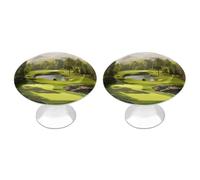 BTCOWZRV Golf Court 2 Pack Cabinet Knobs Drawer Pulls