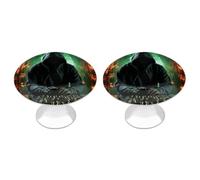 BTCOWZRV Hacker Attack 2 Pack Cabinet Knobs Drawer Pulls