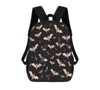 BTCOWZRV Halloween Flying Bats Travel Backpack Laptop Backpack 17 Inch