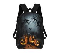 BTCOWZRV Halloween with Pumpkins Travel Backpack Laptop Backpack 17 Inch