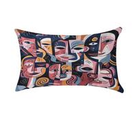 BTCOWZRV Hand Drawn Human Faces Pillow Cover Pillow Case Pillowcase