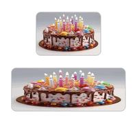 BTCOWZRV Happy Birthday Beautiful Kitchen Mats Kitchen Rugs Standing Mat