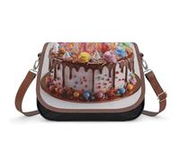 BTCOWZRV Happy Birthday Beautiful Shoulder Bag for Women, Handbag with Adjustable Strap & Inner Pocket, Crossbody Bag for Daily Commute Travel