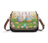 BTCOWZRV Happy Easter Day Shoulder Bag for Women, Handbag with Adjustable Strap & Inner Pocket, Crossbody Bag for Daily Commute Travel