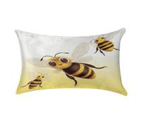 BTCOWZRV Honey Bee1 Pillow Cover Pillow Case Pillowcase