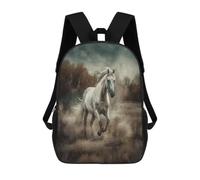 BTCOWZRV Horse Running in Field Travel Backpack Laptop Backpack 17 Inch