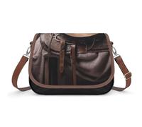 BTCOWZRV Horse Saddle with A Cowboy Hat Wild Shoulder Bag for Women, Handbag with Adjustable Strap & Inner Pocket, Crossbody Bag for Daily Commute Travel