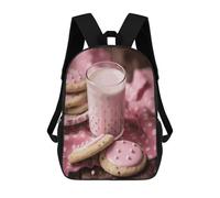 BTCOWZRV Hot Milk And Biscuits Travel Backpack Laptop Backpack 17 Inch
