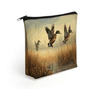 BTCOWZRV Hunting Flying Wild Makeup Bag Cosmetic Bags Toiletry Bag