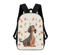 BTCOWZRV I Love My Dog Dachshunds Travel Backpack Laptop Backpack 17 Inch | Polyester Carry On Backpack Breathable Adjustable Strap Outdoor Backpack with Side Pockets Casual Daypack for Travel Work