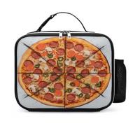 BTCOWZRV I Love Pizza Insulated Lunch Bag Lunchbox Cooler Bag