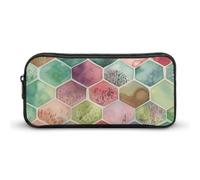 BTCOWZRV Large Pencil Case Ancient Pattern Style Pencil Bag Aesthetic Pen Pouch for Women Men Pen Bag Portable Cosmetic Bag Multifunctional Coin Pouch for Office Holiday, style, 22*12*5cm, Pen Case