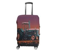 BTCOWZRV Luggage Cover Aesthetic Tractor Suitcase Cover Washable Suitcase Protector Anti-scratch Luggage Cover Suitcase Anti Dirt Covers for Travel Fits 18-32 Inches Trunk, style, XL