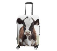 BTCOWZRV Luggage Cover Baby Cow Suitcase Cover Washable Suitcase Protector Anti-scratch Luggage Cover Suitcase Anti Dirt Covers for Travel Fits 18-32 Inches Trunk, style, Small