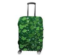 BTCOWZRV Luggage Cover Background St Patrick's Day Glitter Suitcase Cover Washable Suitcase Protector Anti-scratch Luggage Cover Suitcase Anti Dirt Covers for Travel Fits 18-32 Inches Trunk, style, M