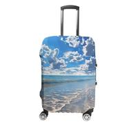BTCOWZRV Luggage Cover Beautiful Cloud Beach Suitcase Cover Washable Suitcase Protector Anti-scratch Luggage Cover Suitcase Anti Dirt Covers for Travel Fits 18-32 Inches Trunk, style, Small