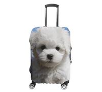 BTCOWZRV Luggage Cover Bichon Frise Dog Suitcase Cover Washable Suitcase Protector Anti-scratch Luggage Cover Suitcase Anti Dirt Covers for Travel Fits 18-32 Inches Trunk, style, L