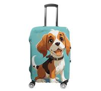 BTCOWZRV Luggage Cover Cartoon Beagle Dog Suitcase Cover Washable Suitcase Protector Anti-scratch Luggage Cover Suitcase Anti Dirt Covers for Travel Fits 18-32 Inches Trunk, style, L