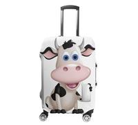 BTCOWZRV Luggage Cover Cartoon Milk Cow Suitcase Cover Washable Suitcase Protector Anti-scratch Luggage Cover Suitcase Anti Dirt Covers for Travel Fits 18-32 Inches Trunk, style, XL