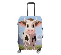 BTCOWZRV Luggage Cover Cow Milk Suitcase Cover Washable Suitcase Protector Anti-scratch Luggage Cover Suitcase Anti Dirt Covers for Travel Fits 18-32 Inches Trunk, style, Small