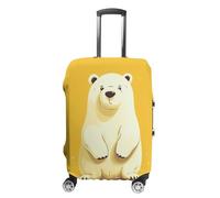 BTCOWZRV Luggage Cover Cute Cartoon Polar Bear Suitcase Cover Washable Suitcase Protector Anti-scratch Luggage Cover Suitcase Anti Dirt Covers for Travel Fits 18-32 Inches Trunk, style, Small