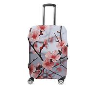 BTCOWZRV Luggage Cover Delicate Cherry Blossoms Suitcase Cover Washable Suitcase Protector Anti-scratch Luggage Cover Suitcase Anti Dirt Covers for Travel Fits 18-32 Inches Trunk, style, M