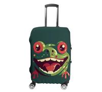 BTCOWZRV Luggage Cover Frog with Mouth Open Suitcase Cover Washable Suitcase Protector Anti-scratch Luggage Cover Suitcase Anti Dirt Covers for Travel Fits 18-32 Inches Trunk, style, M