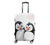 BTCOWZRV Luggage Cover I Love Penguins Suitcase Cover Washable Suitcase Protector Anti-scratch Luggage Cover Suitcase Anti Dirt Covers for Travel Fits 18-32 Inches Trunk, style, L