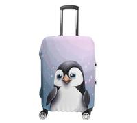 BTCOWZRV Luggage Cover I Love Penguins Suitcase Cover Washable Suitcase Protector Anti-scratch Luggage Cover Suitcase Anti Dirt Covers for Travel Fits 18-32 Inches Trunk, style, L