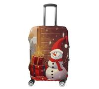 BTCOWZRV Luggage Cover Merry Christmas Day Suitcase Cover Washable Suitcase Protector Anti-scratch Luggage Cover Suitcase Anti Dirt Covers for Travel Fits 18-32 Inches Trunk, style, L